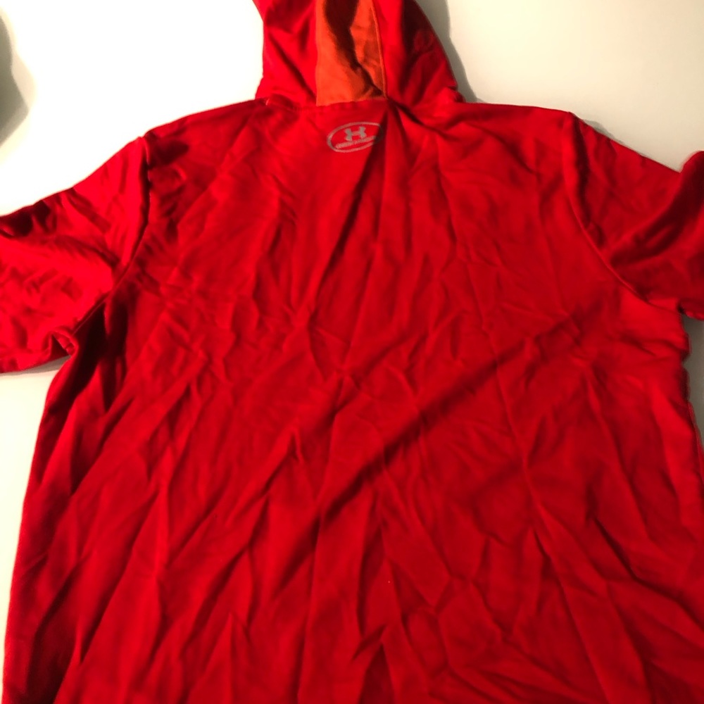 Under Armour Baseball Factory red shirt-sleeve hoodie